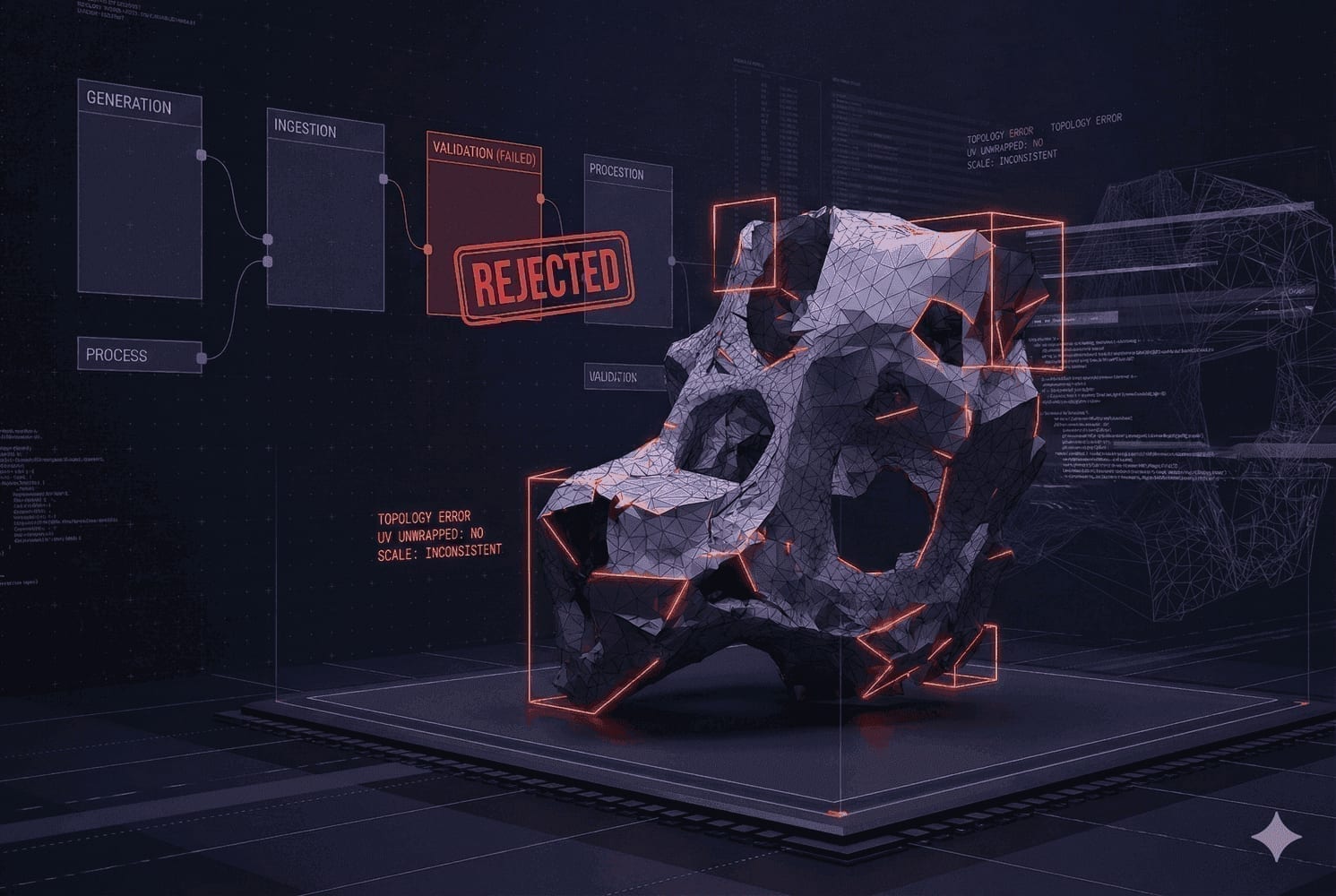 Why AI-Generated 3D Assets Fail in Production