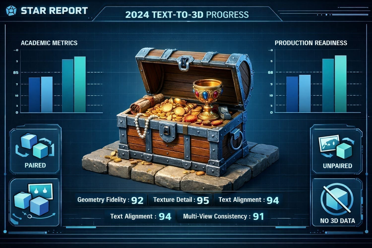 Text-to-3D Shape Generation STAR Report: How Far Did We Get by 2024